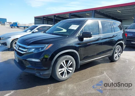2016 Honda Pilot Ex-L from USA, damaged, VIN 5FNYF6H59GB095335